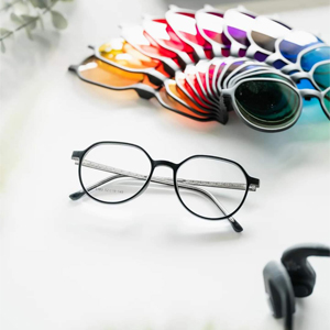 Manifesting Wellness Rainbow Coloured Glasses